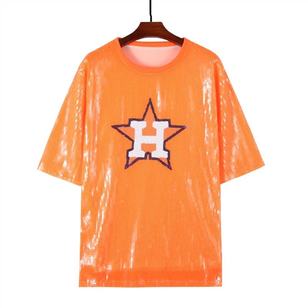 Sale‼️Houston Astros sequin dress - Picture 9 of 10